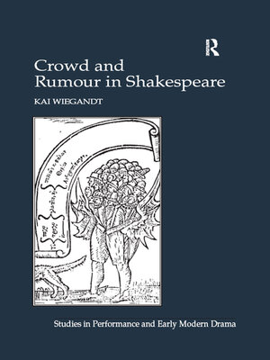 cover image of Crowd and Rumour in Shakespeare